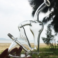 Deux-en-un recycler des tubes en verre à chien en verre de style créatif (ES-GB-260)